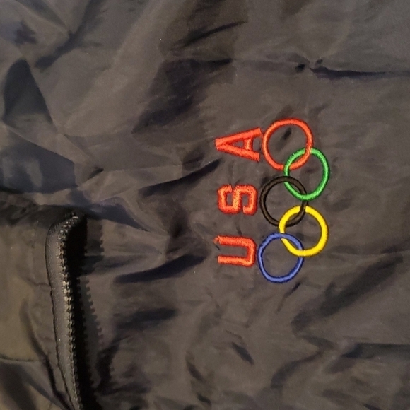 USA Olympics Full-zip Windbreaker Sz XL - Picture 3 of 8